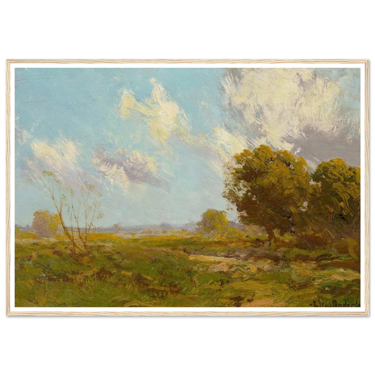 Late Afternoon (1909) Art Print | Julian Onderdonk-Quipham Collections