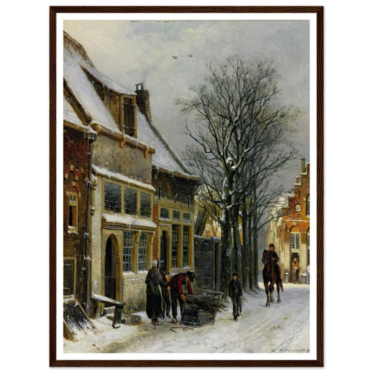 A View Of Haarlem (1890) Art Print | Cornelis Springer-Quipham Collections