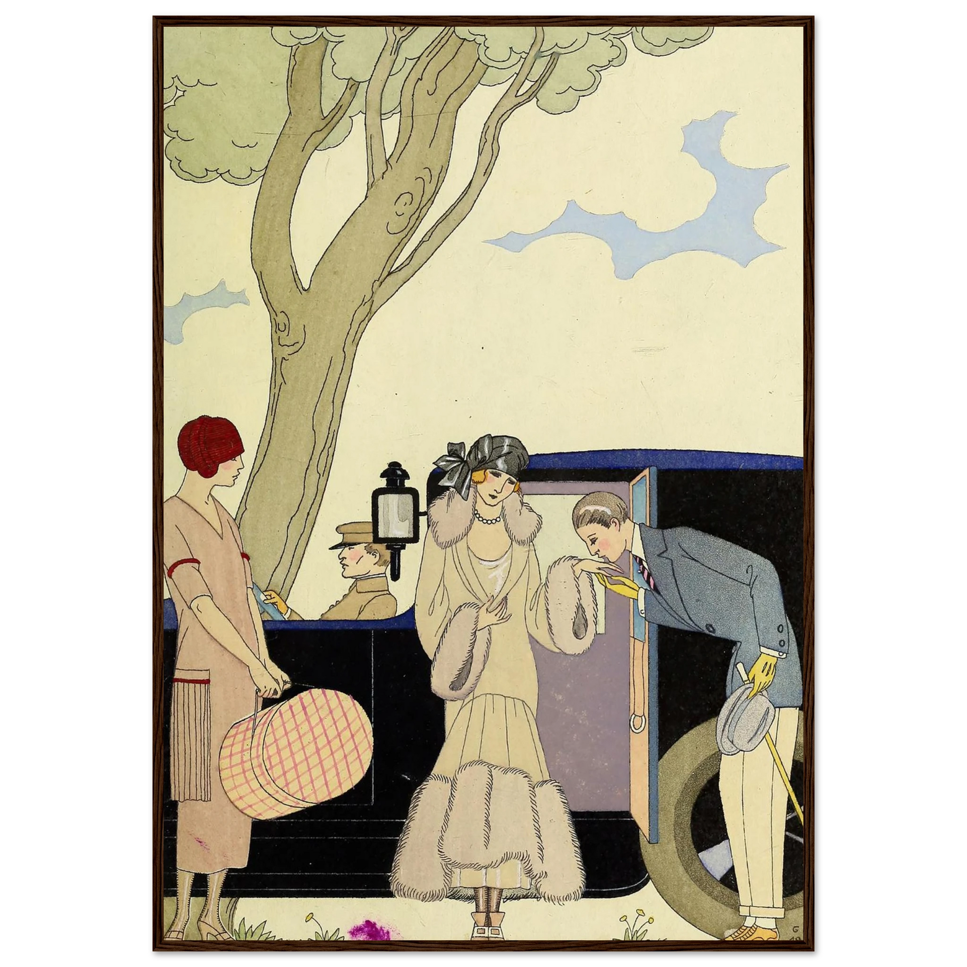Falbalas et fanfreluches, L’Ensie (1925) Art Print | George Barbier-Quipham Collections