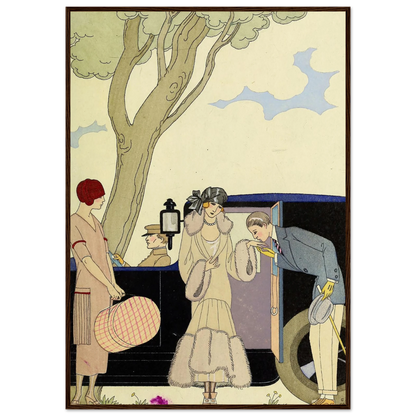 Falbalas et fanfreluches, L’Ensie (1925) Art Print | George Barbier-Quipham Collections