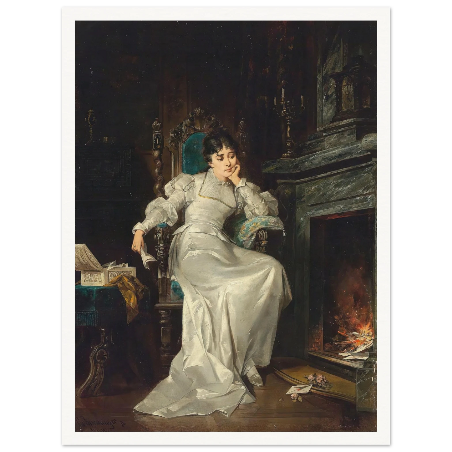 Verlorene Liebe Art Print | Carl Schweninger Jr-Quipham Collections