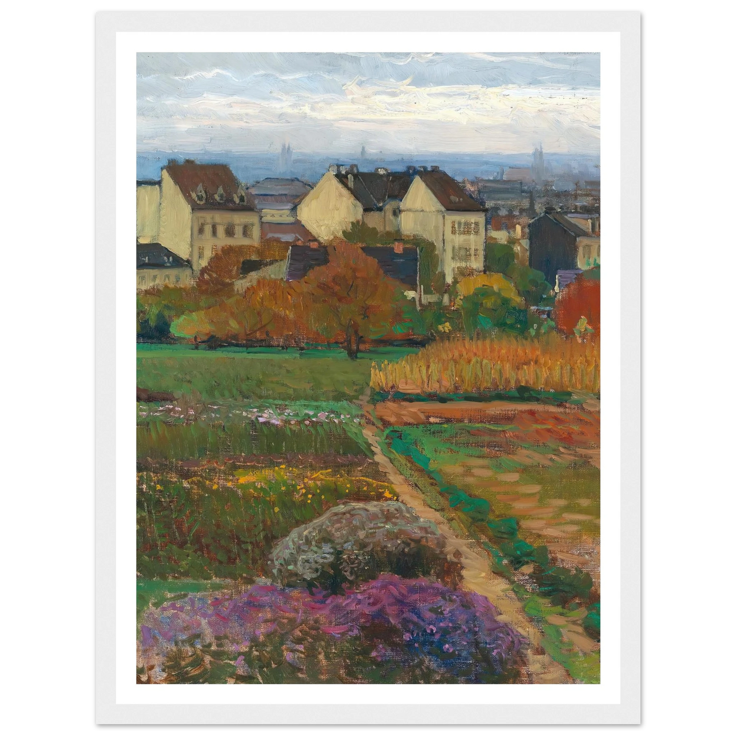 Döbling Wien Art Print | Carl Moll-Quipham Collections