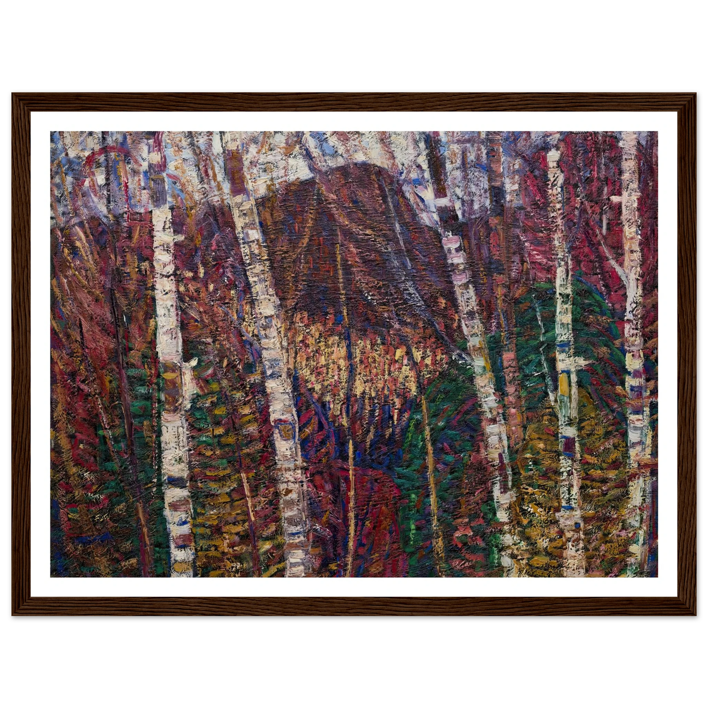White Birches (c.1908) Art Print | Marsden Hartley-Quipham Collections