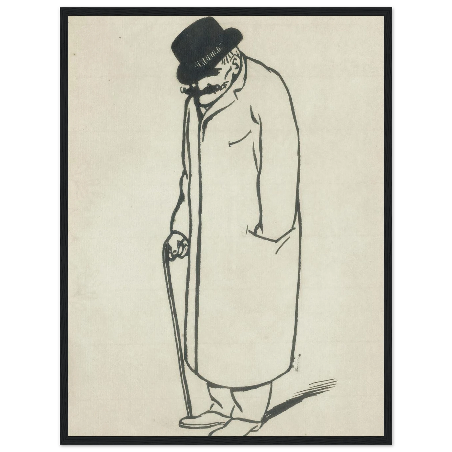 A dead man talking Art Print | Felix Vallotton-Quipham Collections