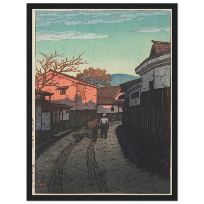 Kagawa-ken Wadahama (Wadahama in Kagawa Prefecture) (1954) Art Print | Kawase Hasui-Quipham Collections