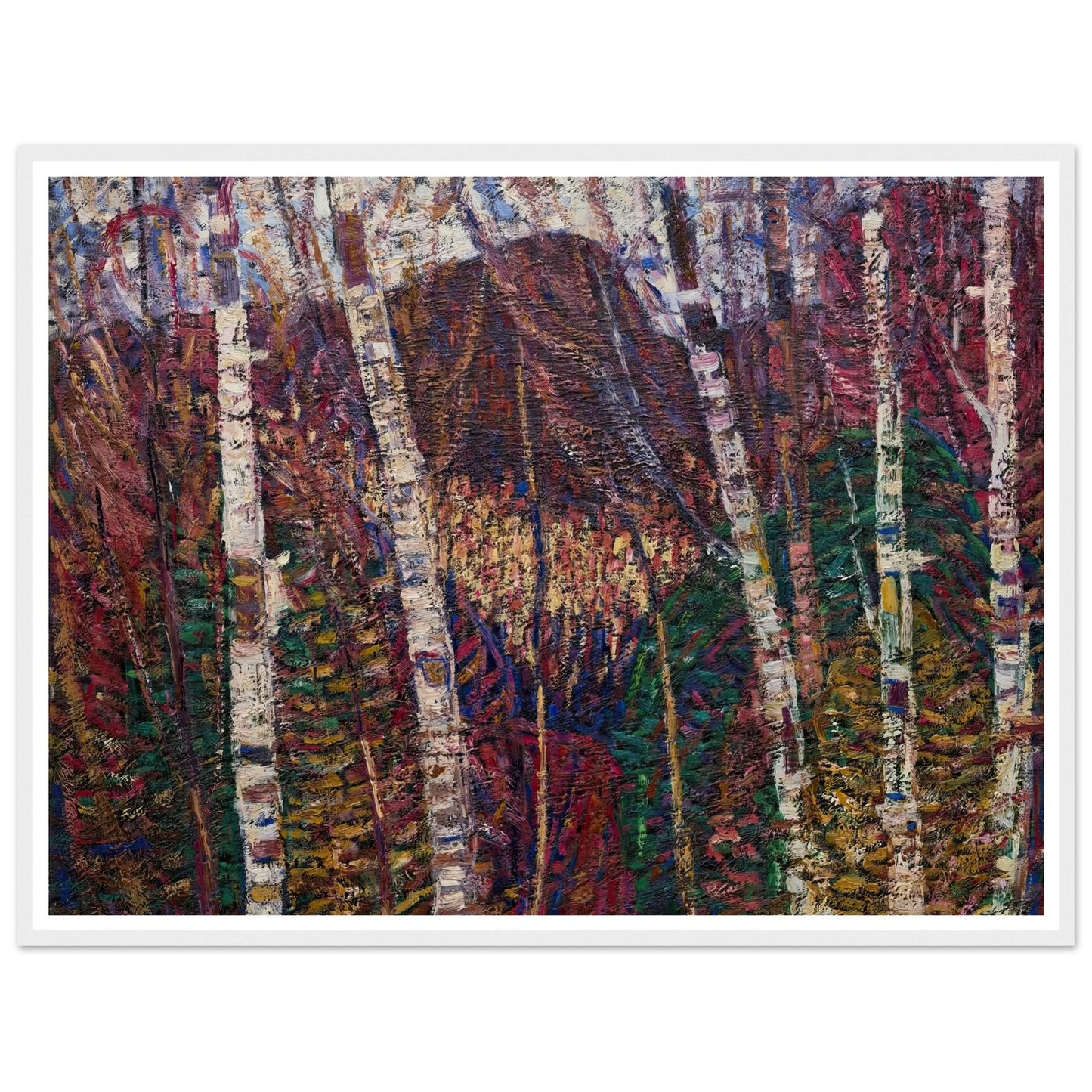 White Birches (c.1908) Art Print | Marsden Hartley-Quipham Collections