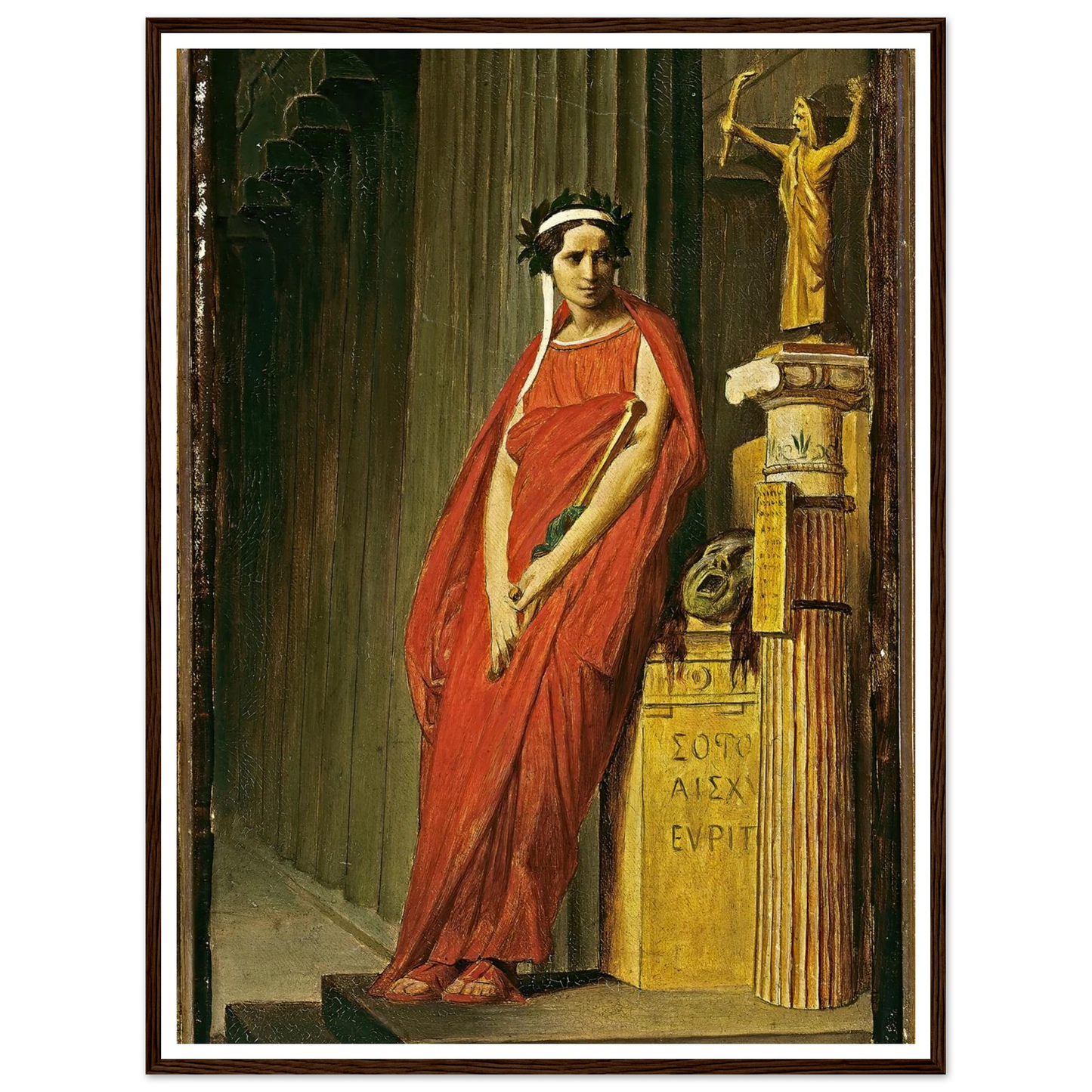 Rachel (1821-1858) Art Print | Jean Leon Gerome-Quipham Collections