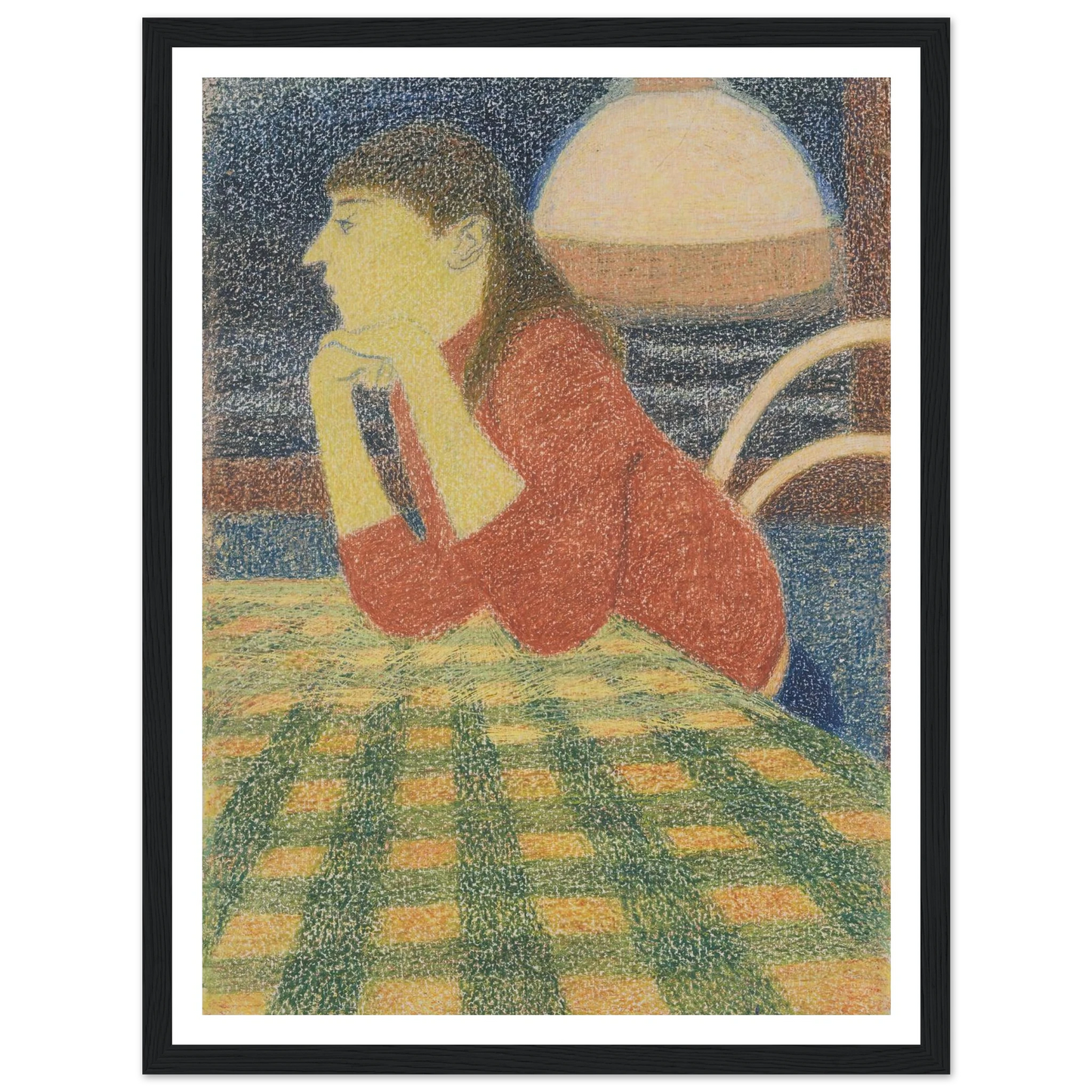 Leunende vrouw (1912) Art Print | Leon Spilliaert-Quipham Collections