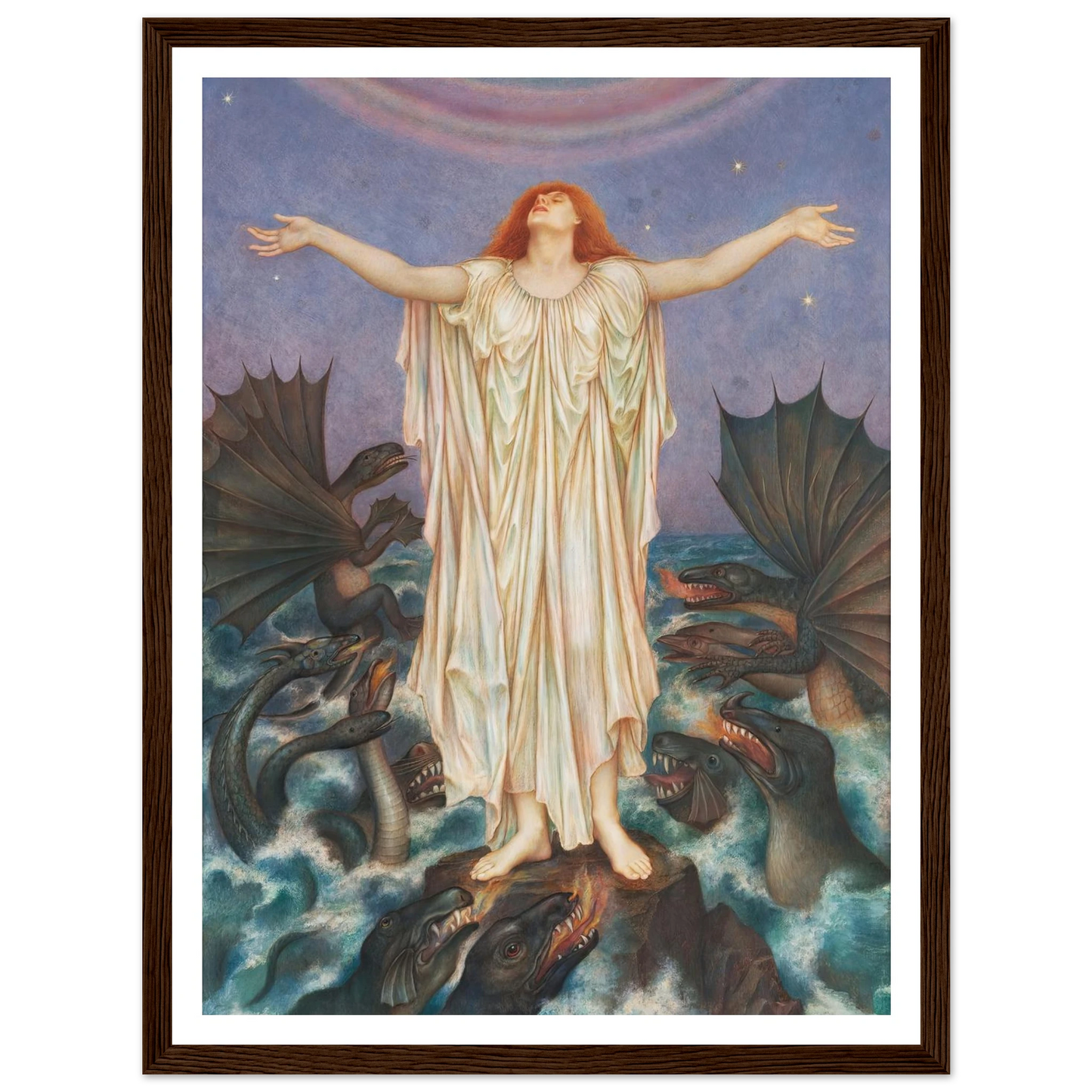 S.O.S. (ca 1914 - 1916) Art Print | Evelyn de Morgan-Quipham Collections