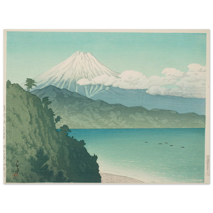 Satta toge no Fuji (Mt Fuji from Satta Pass) (1935) Art Print | Kawase Hasui-Quipham Collections