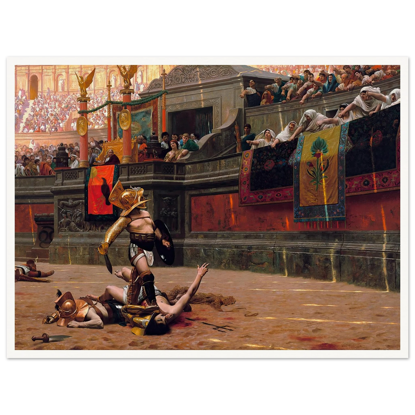 Pollice Verso (1872) Art Print | Jean Leon Gerome-Quipham Collections