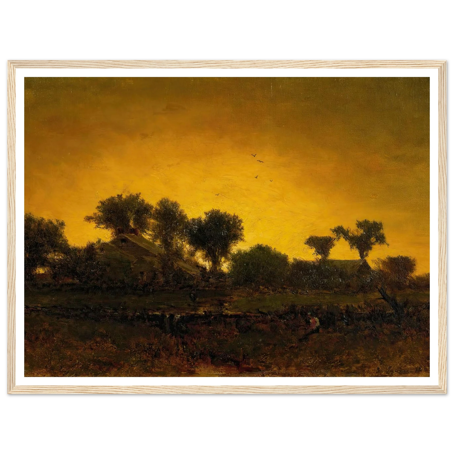 Light Triumphant (1862) Art Print | George Inness-Quipham Collections