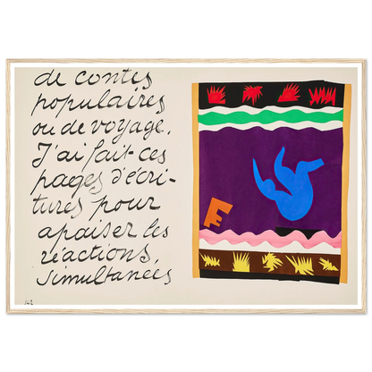 The toboggan (1947) Art Print | Henri Matisse-Quipham Collections