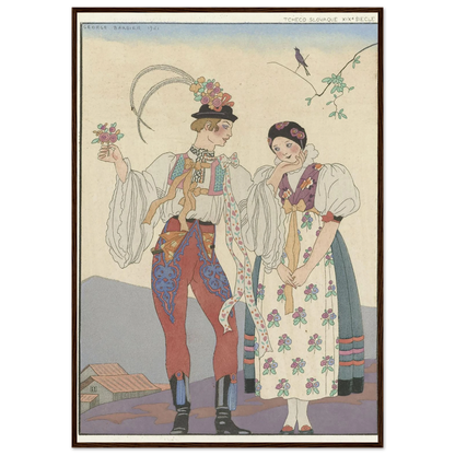 Le Coq du Village (1921) Art Print | George Barbier-Quipham Collections