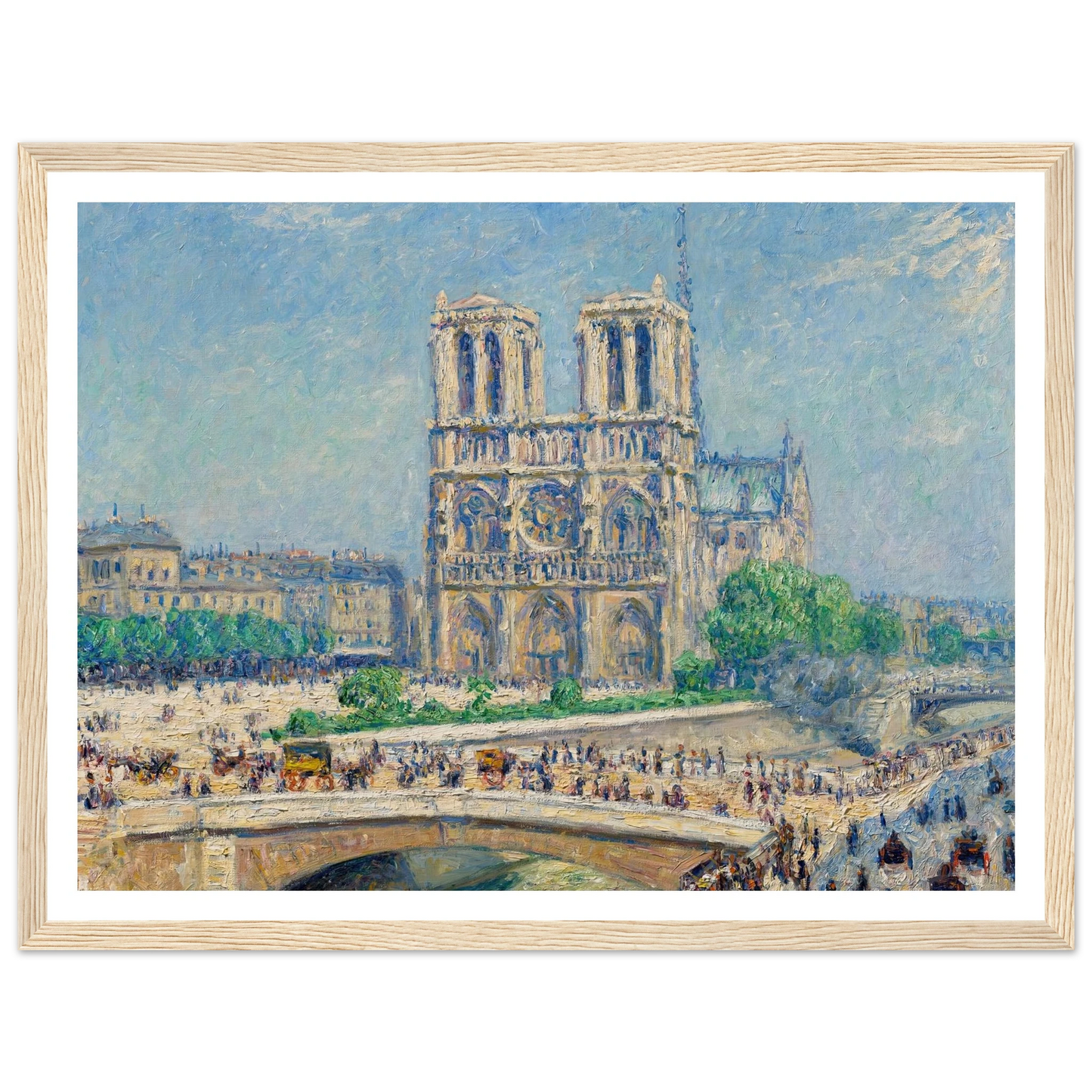 Notre-Dame, effet de soleil (1906) Art Print | Francis Picabia-Quipham Collections
