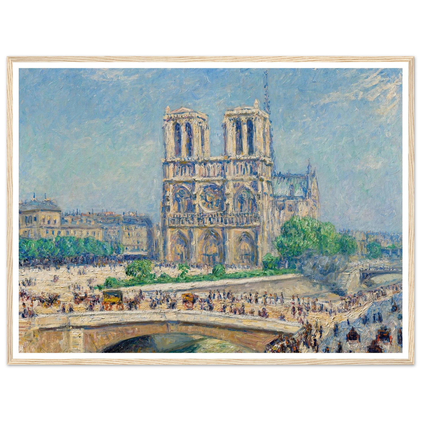 Notre-Dame, effet de soleil (1906) Art Print | Francis Picabia-Quipham Collections