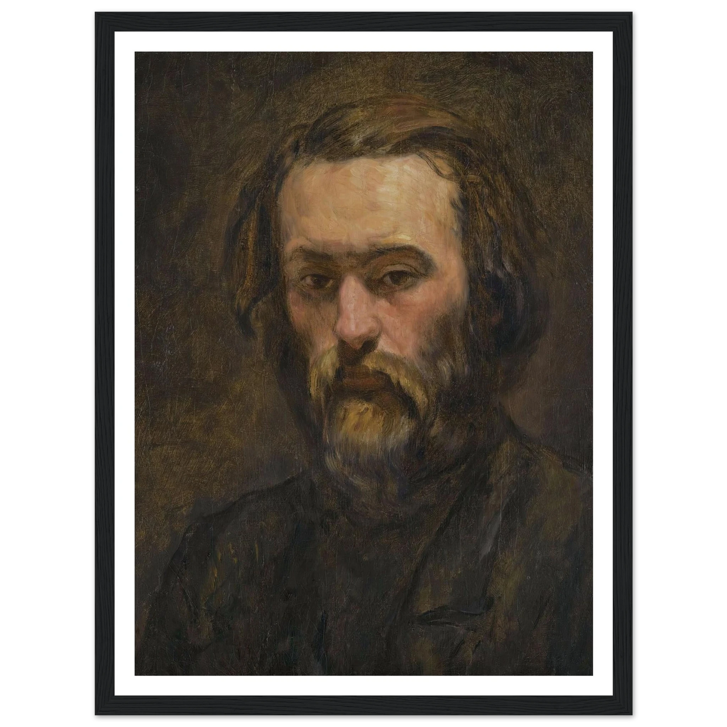 Portrait D’homme (circa 1862-64) Art Print | Paul Cezanne-Quipham Collections