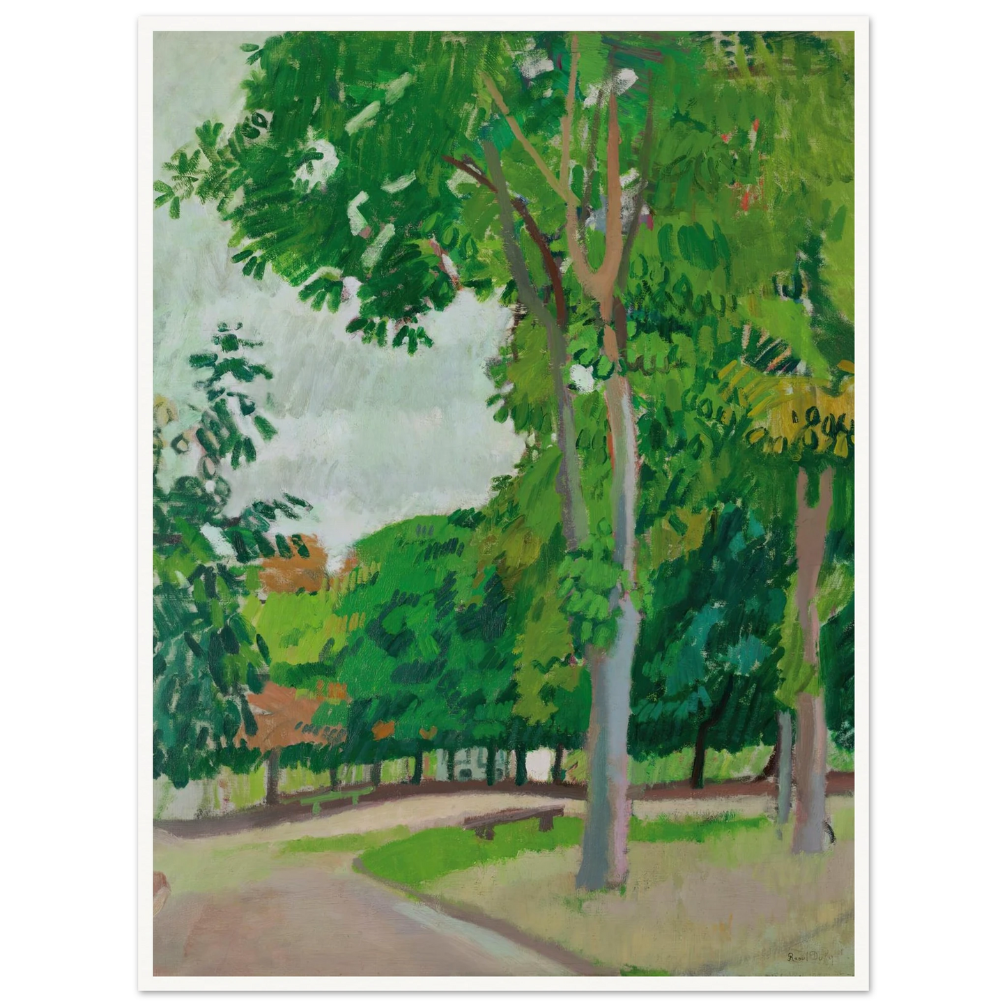 Le Parc (1902) Art Print | Raoul Dufy-Quipham Collections