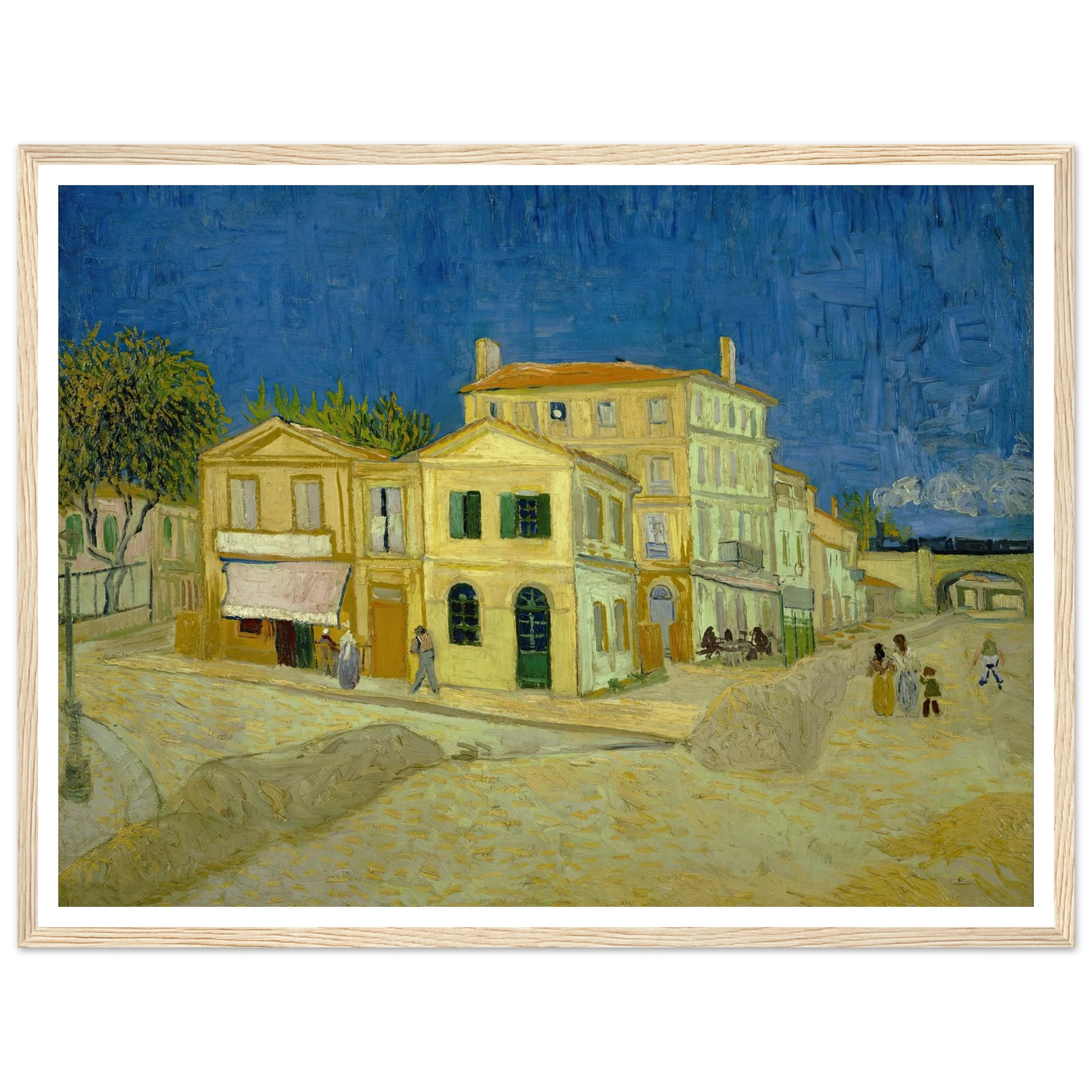 The yellow house (`The street’) Art Print | Vincent van Gogh-Quipham Collections