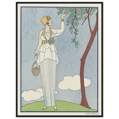Famous Fashion Houses (1914) Art Print | George Barbier-Quipham Collections