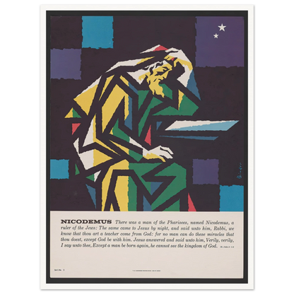 Nicodemus (1962) Art Print | Joseph Binder-Quipham Collections