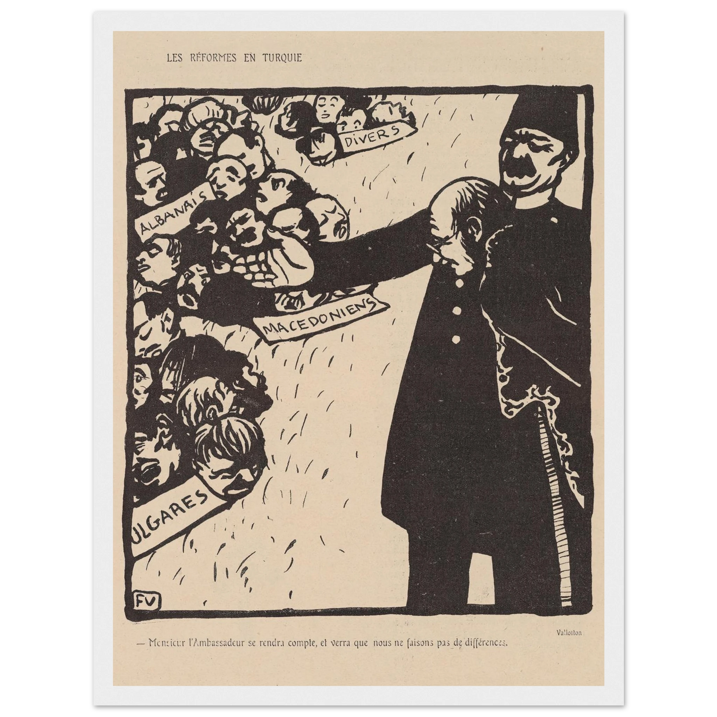 24 avril 1903 Art Print | Felix Vallotton-Quipham Collections