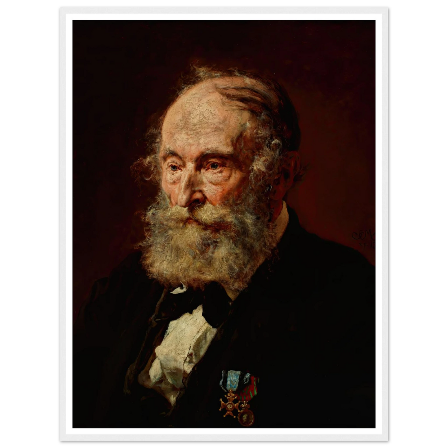 Portrait of Łukasz Dobrzański (1873) Art Print | Jan Matejko-Quipham Collections
