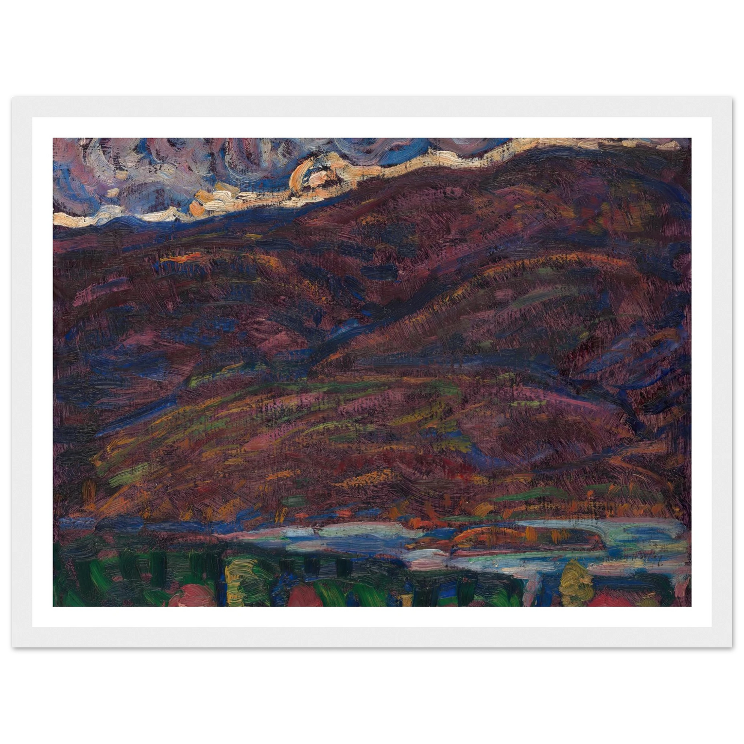 Autumn Color (circa 1910) Art Print | Marsden Hartley-Quipham Collections