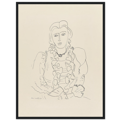 Sitzende Frau (1936) Art Print | Henri Matisse-Quipham Collections