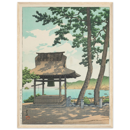 Izu Ito Shugetsuin (Shugetsu Temple in Ito, Izu) (1933) Art Print | Kawase Hasui-Quipham Collections