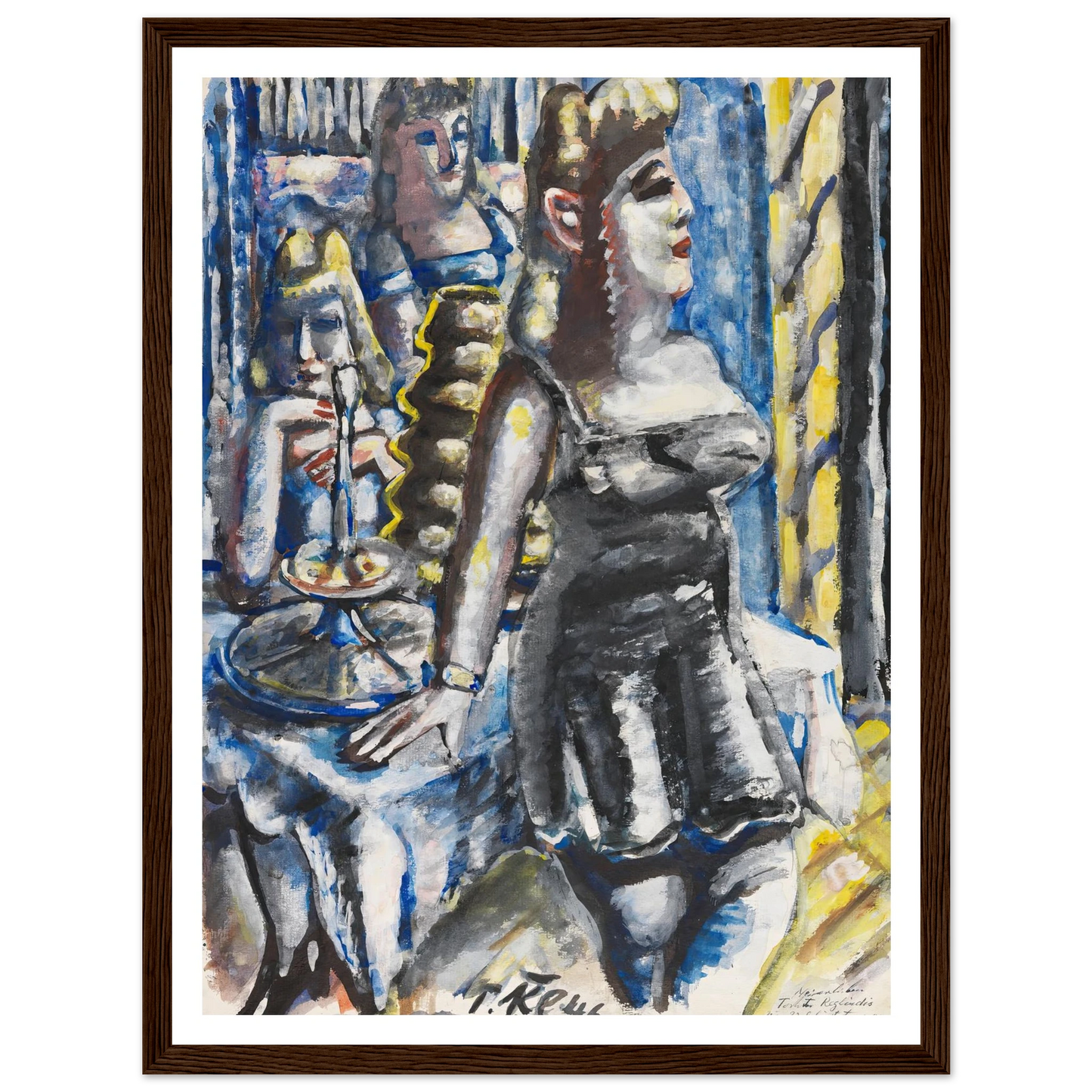 Die Kuchenbar (1946) Art Print | Paul Kleinschmidt-Quipham Collections