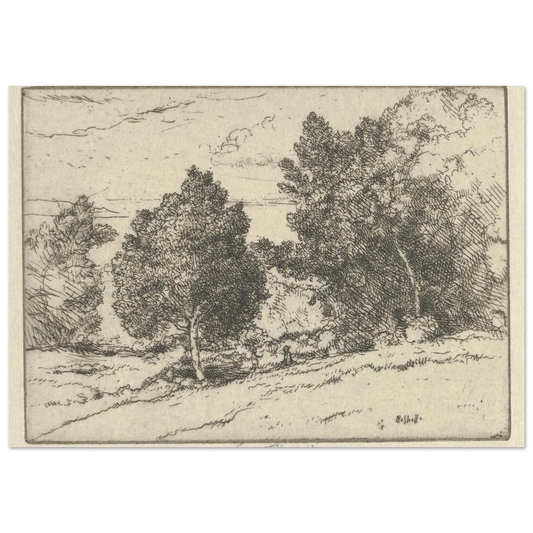 Little Pastoral (1900-1925) Art Print | Ernest Haskell-Quipham Collections