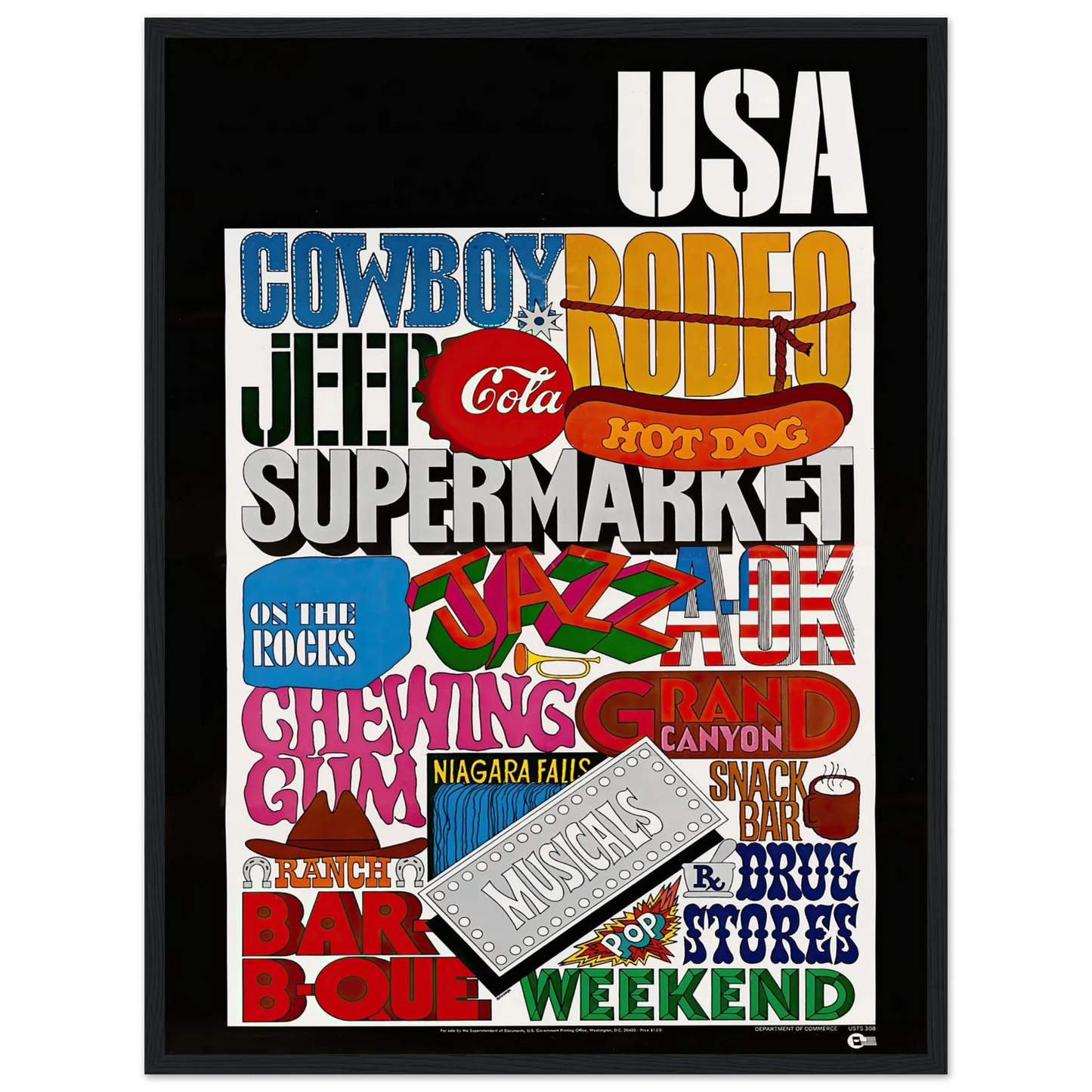 USA Art Print | US Information Agency-Quipham Collections