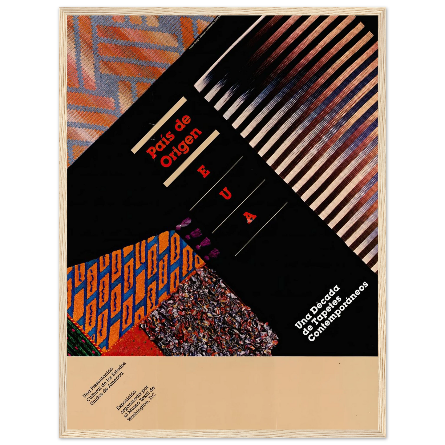 Pais de Origen. Una Decada de Tapetes Contemporaneos. Art Print | US Information Agency-Quipham Collections