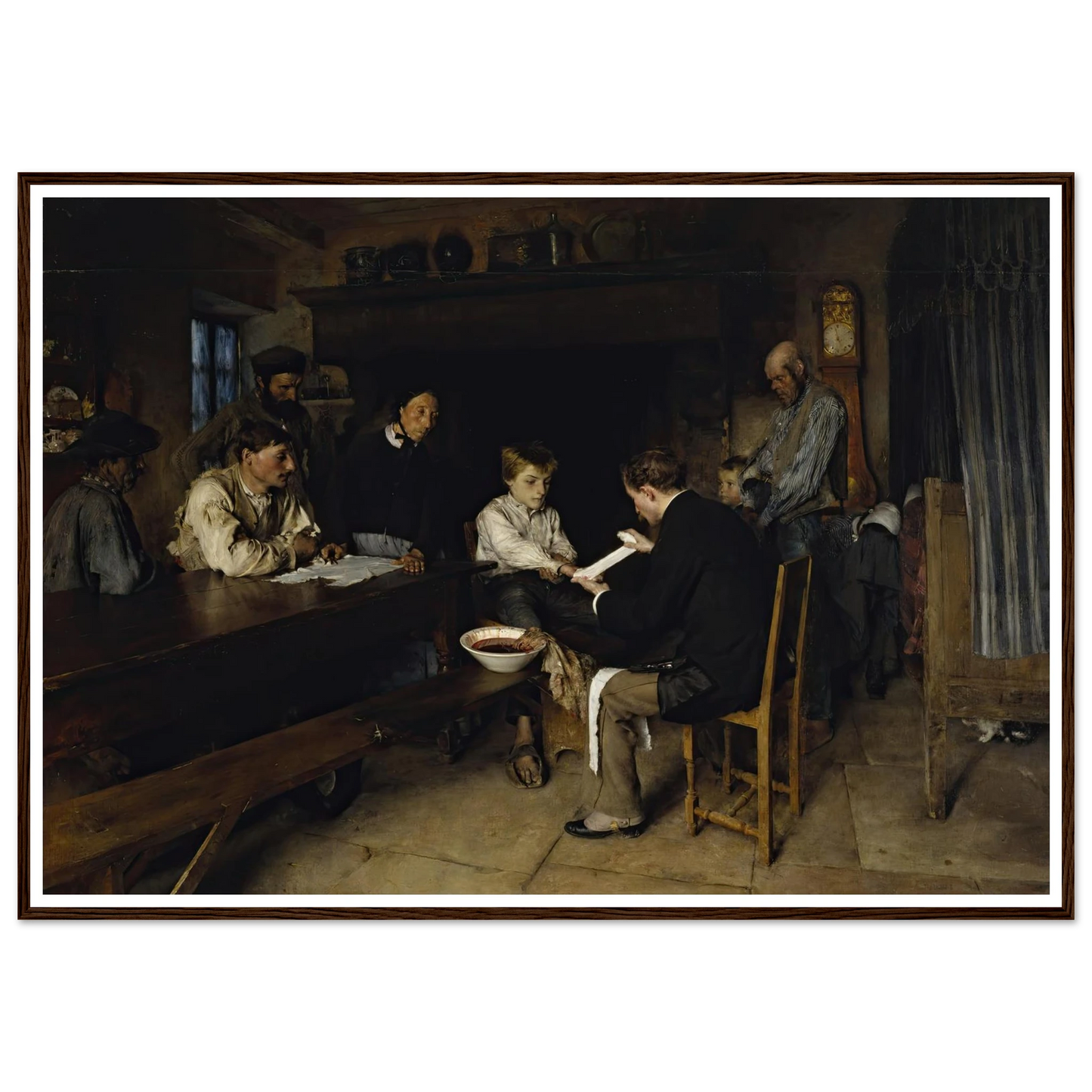 An Accident (1879) Art Print | Pascal Adolphe Jean Dagnan Bouveret-Quipham Collections