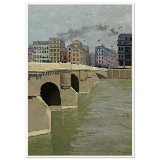 The Pont Neuf Bridge, 1902 Art Print | Felix Vallotton-Quipham Collections