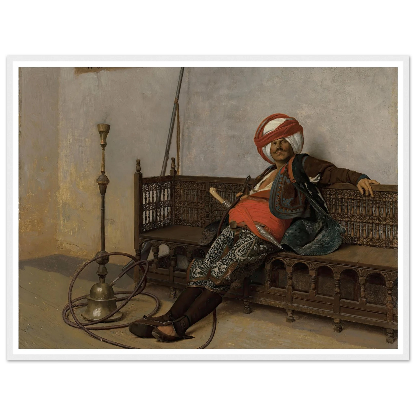 Chef arnaute Art Print | Jean Leon Gerome-Quipham Collections