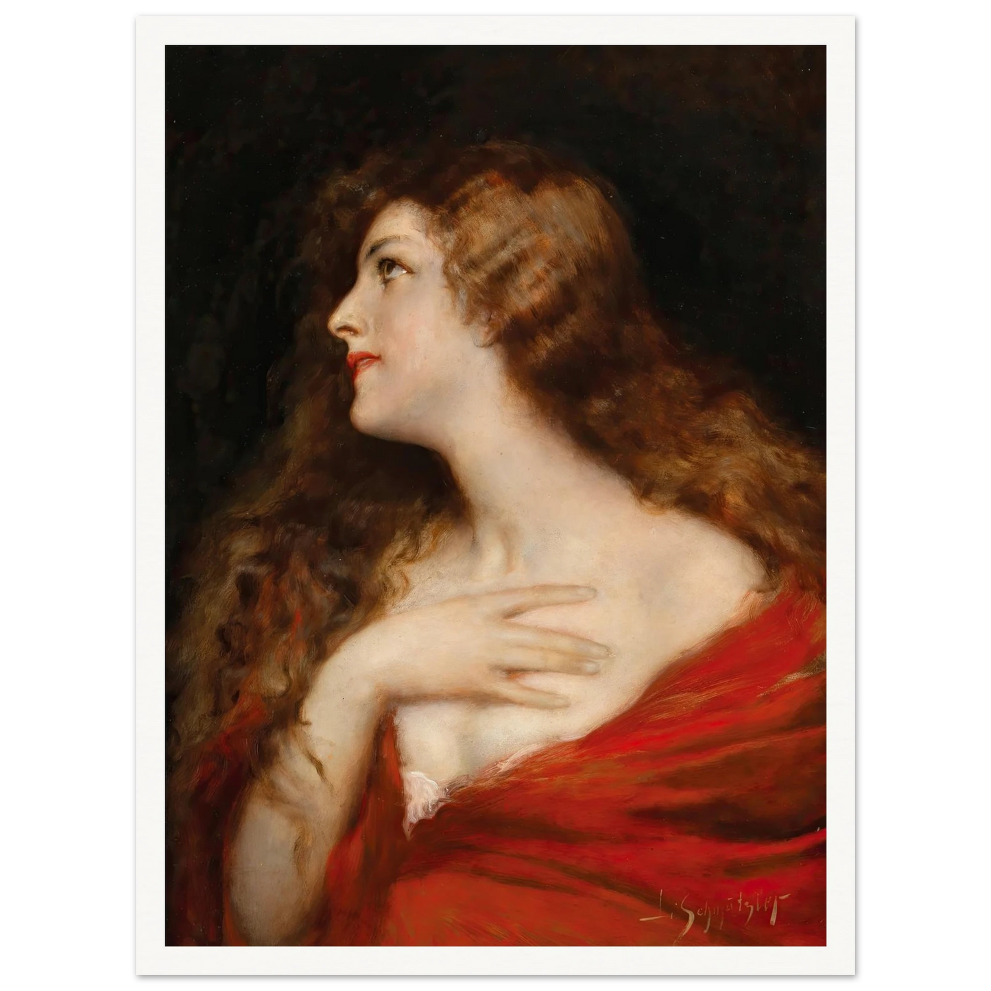 Temptation Art Print | Leopold Schmutzler-Quipham Collections