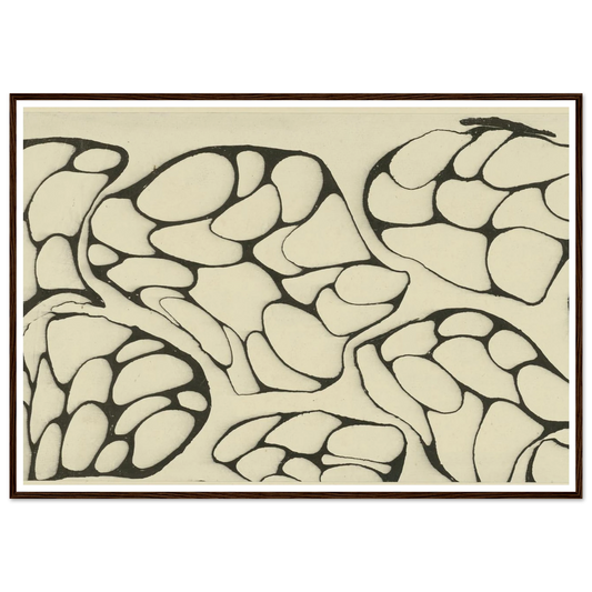 Adermarmorpapier (1903 - 1907) Art Print | Josef Hoffmann-Quipham Collections