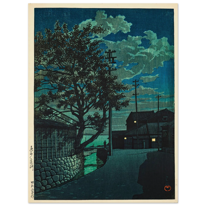 Kamezaki Bishu (1928) Art Print | Kawase Hasui-Quipham Collections