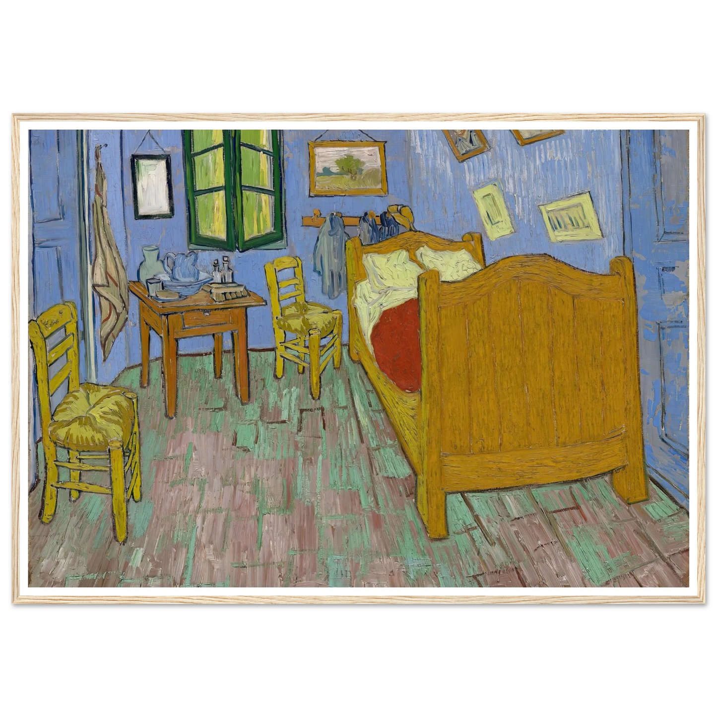 The Bedroom (1889) Art Print | Vincent van Gogh-Quipham Collections