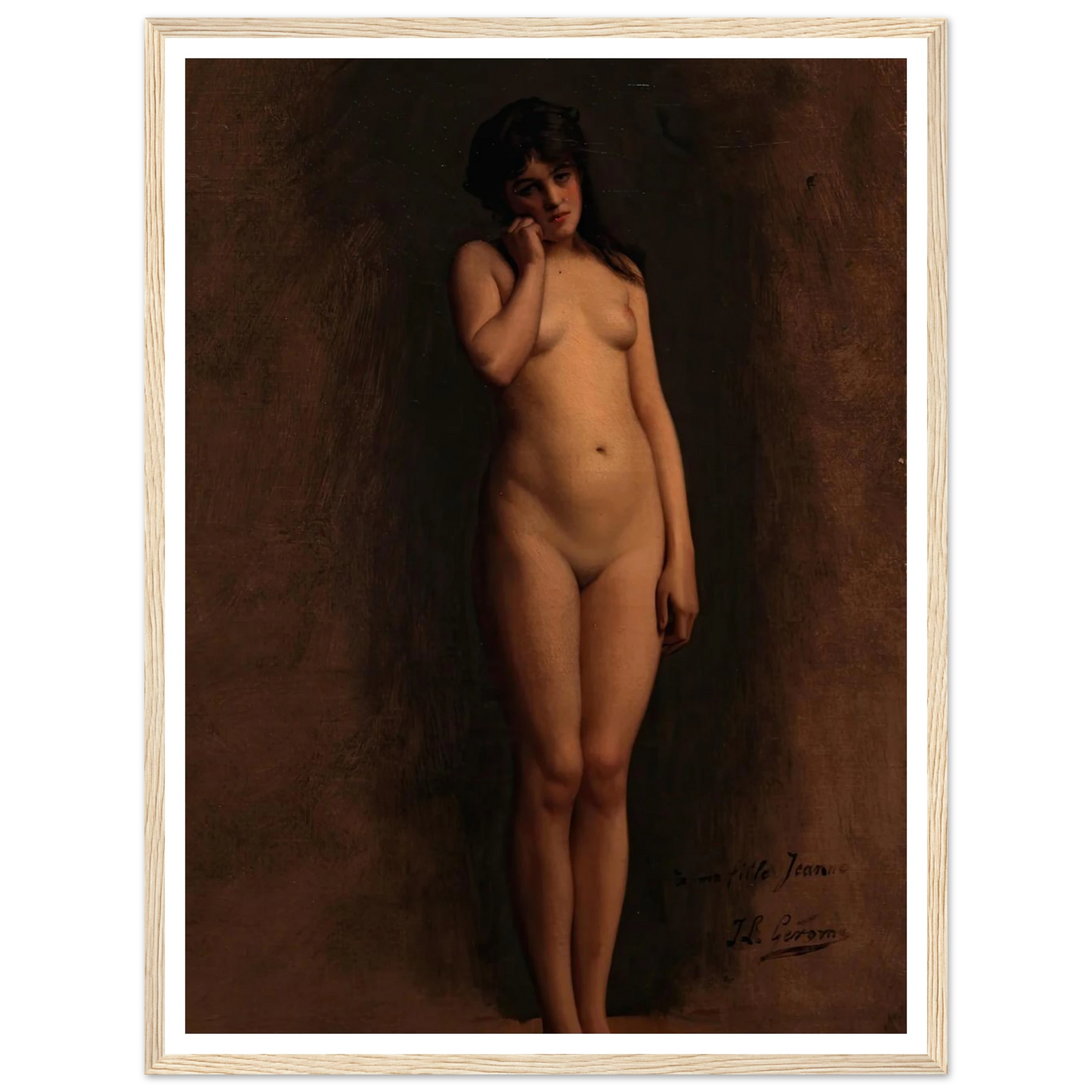 Study for Slave Market in Ancient Rome (1886) Art Print | Jean Leon Gerome-Quipham Collections