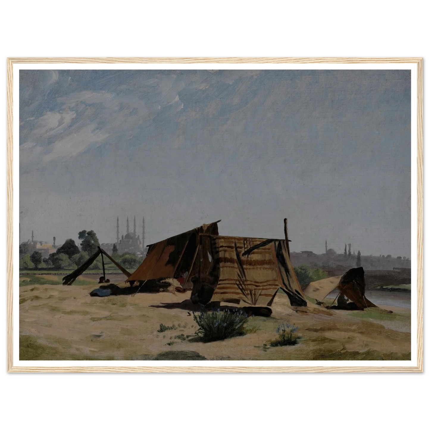 An Encampment before Constantinople Art Print | Jean Leon Gerome-Quipham Collections