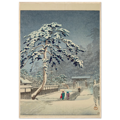 Ikegami Honmonji (Honmon Temple, Ikegami) (1931) Art Print | Kawase Hasui-Quipham Collections