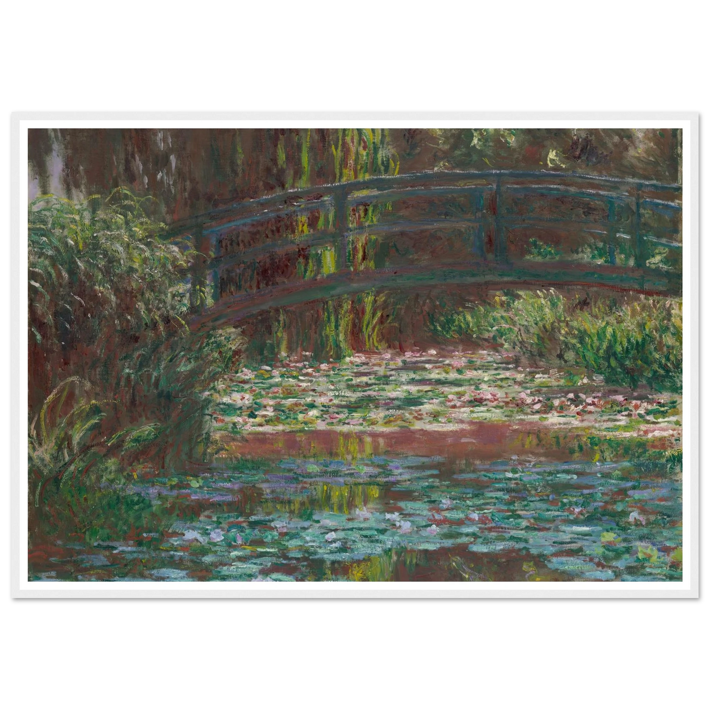 Water Lily Pond (1900) Art Print | Claude Monet-Quipham Collections