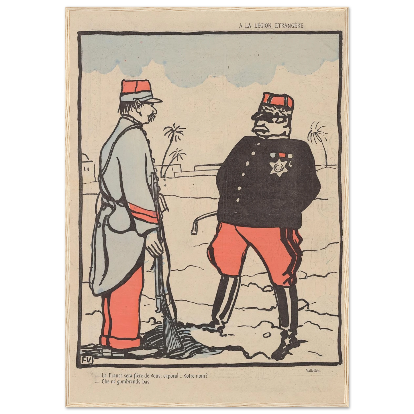20 juin 1903 Art Print | Felix Vallotton-Quipham Collections