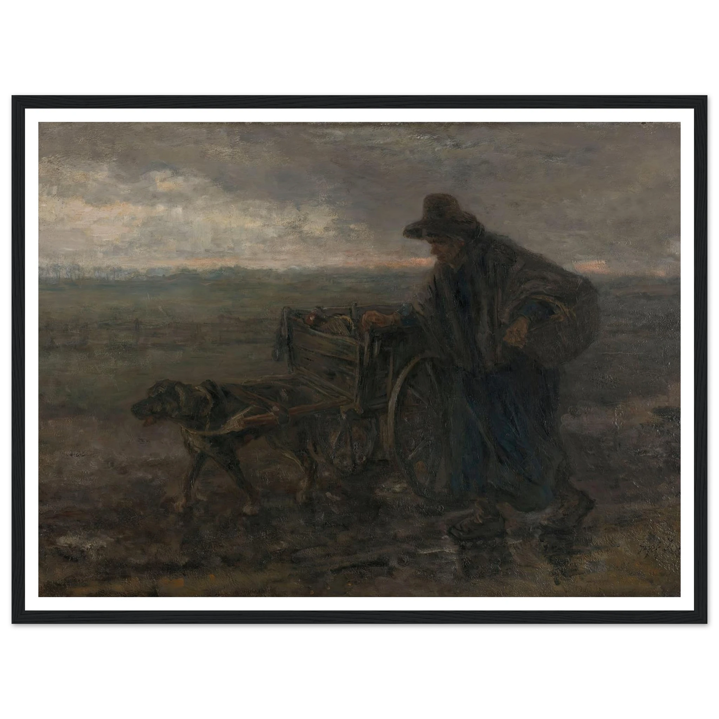 On Country Roads and Fields (1892) Art Print | Jozef Israels-Quipham Collections