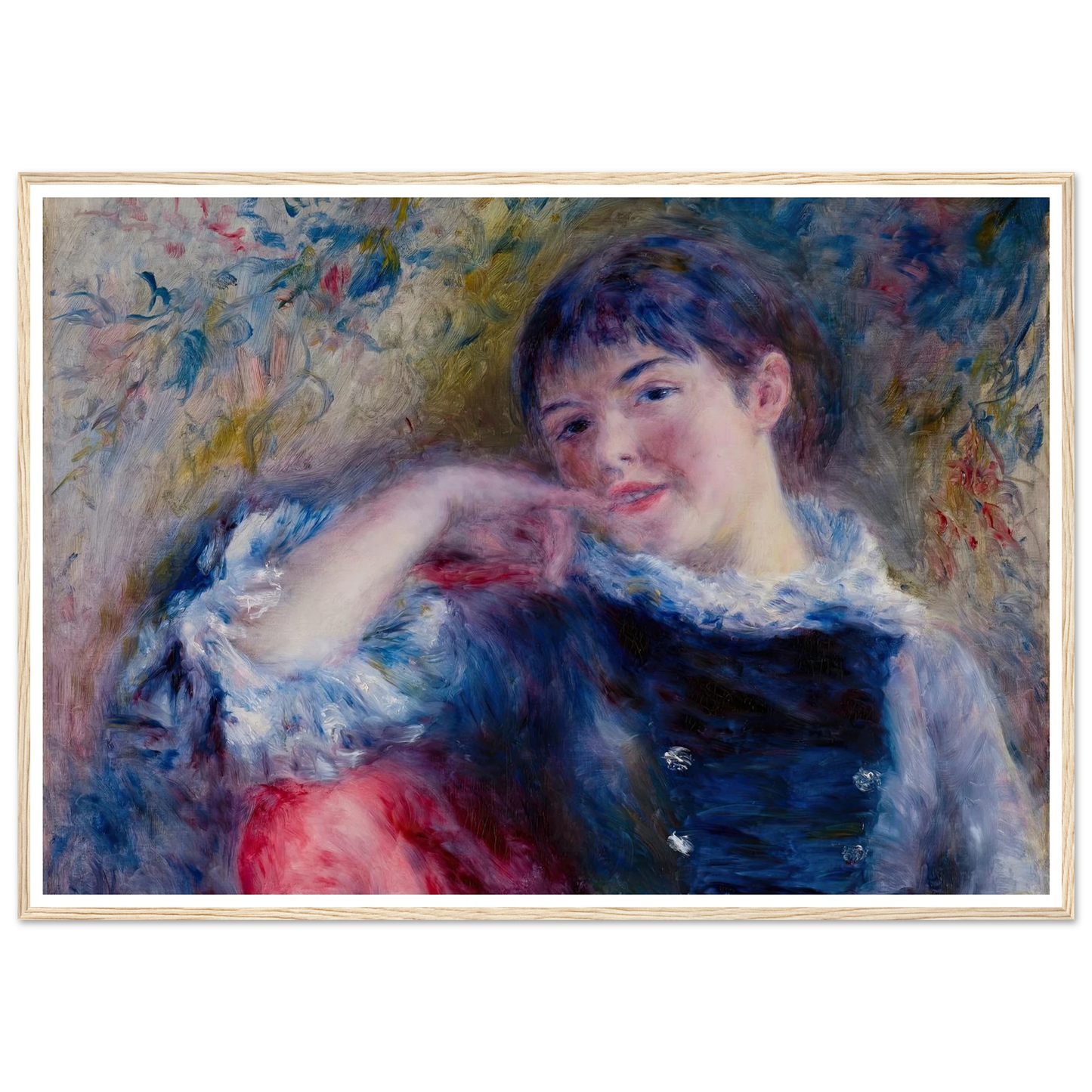 The Dreamer (1879) Art Print | Pierre Auguste Renoir-Quipham Collections