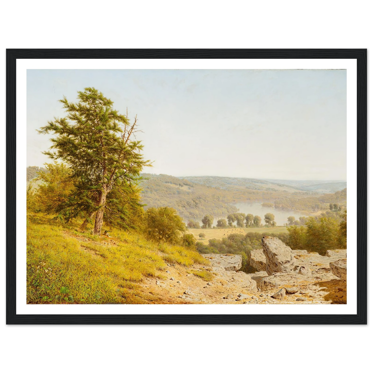 Landscape (1865) Art Print | Alexander Helwig Wyant-Quipham Collections