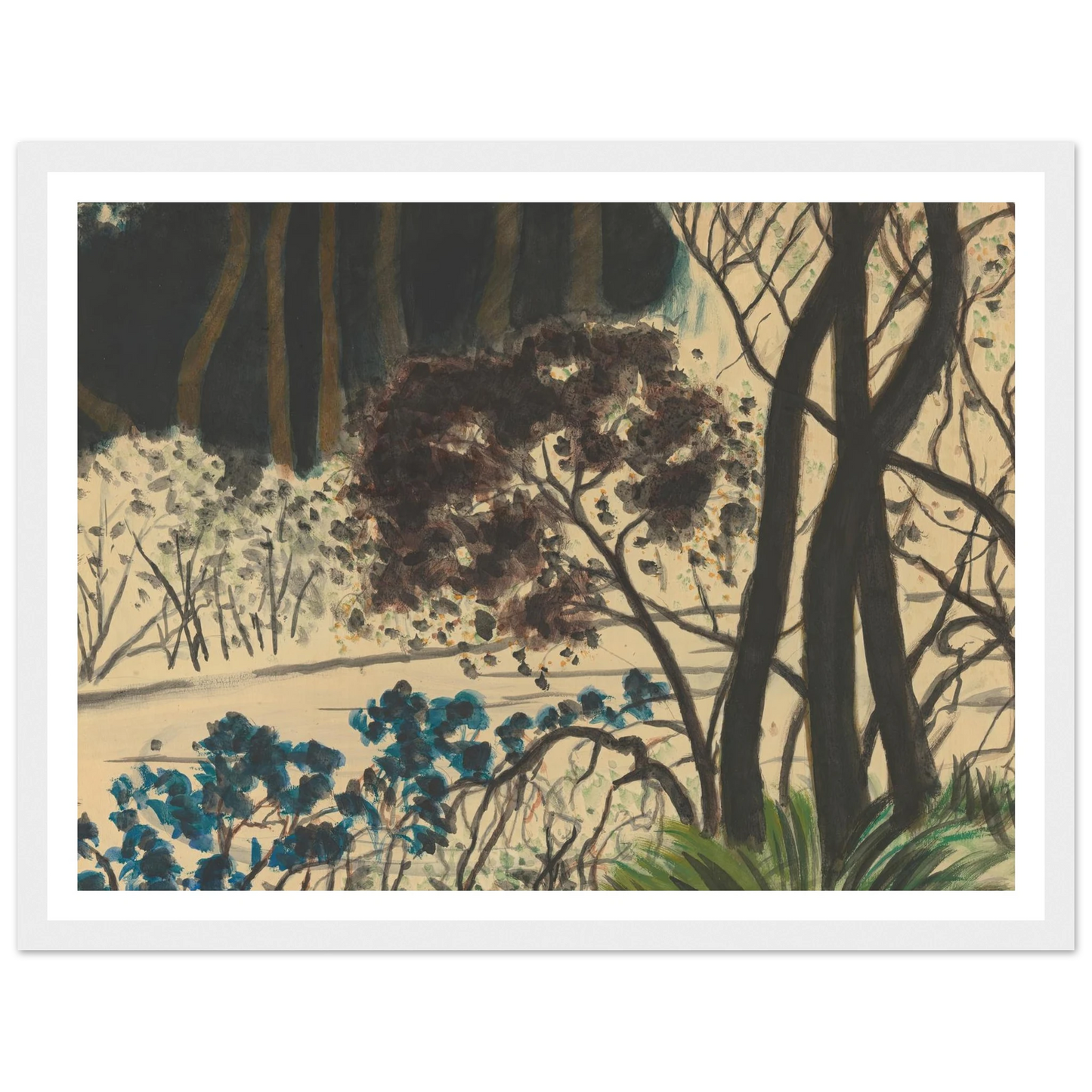 Bosgezicht Art Print | Leon Spilliaert-Quipham Collections